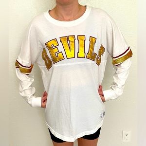 ASU Bling Victoria Secret PINK Sun Devil Fear the Sparky USPS Priority Mail